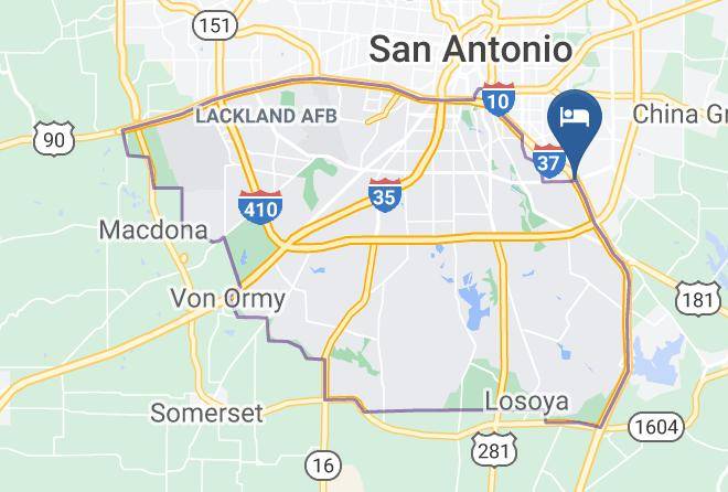Bexar - Fairfield Inn & Suites By Marriott San Antonio Brooks City Base Maps