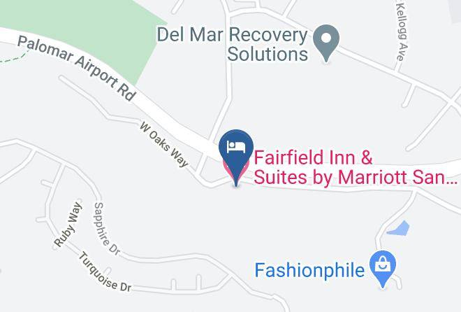 San Diego - Fairfield Inn & Suites By Marriott San Diego Carlsbad Maps