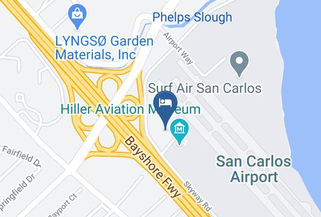San Mateo - Fairfield Inn & Suites By Marriott San Francisco San Carlos Maps