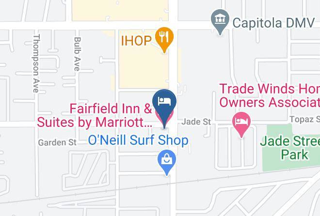 Santa Cruz - Fairfield Inn & Suites By Marriott Santa Cruz Capitola Maps