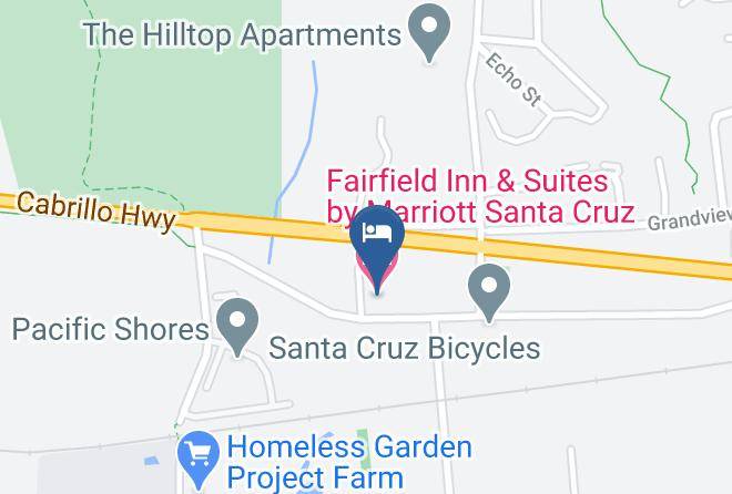 Santa Cruz - Fairfield Inn & Suites By Marriott Santa Cruz Maps