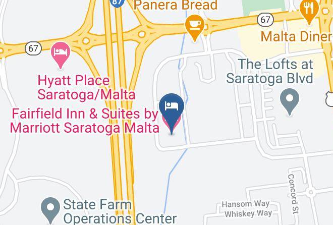Saratoga - Fairfield Inn & Suites By Marriott Saratoga Malta Maps