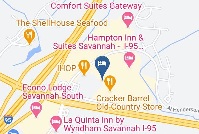 Chatham - Fairfield Inn & Suites By Marriott Savannah I 95 South Maps