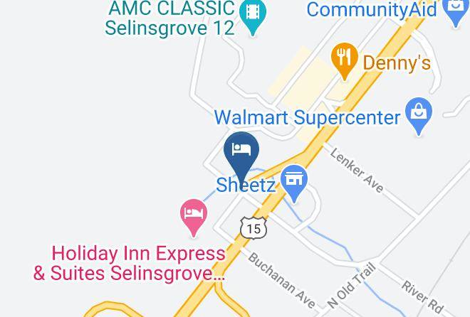 Fairfield Inn & Suites By Marriott Selinsgrove Map