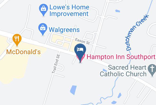 Brunswick - Fairfield Inn & Suites By Marriott Southport Maps