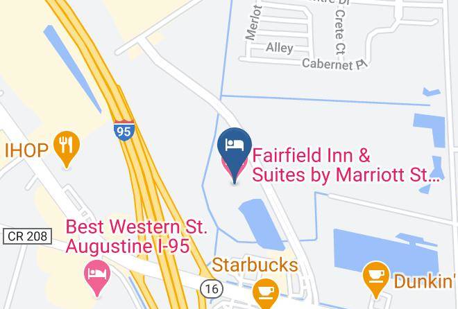St Johns - Fairfield Inn & Suites By Marriott St Augustine I 95 Maps