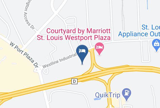 Residence Inn By Marriott St Louis Westport Map