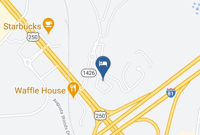 Staunton City - Fairfield Inn & Suites By Marriott Staunton Maps
