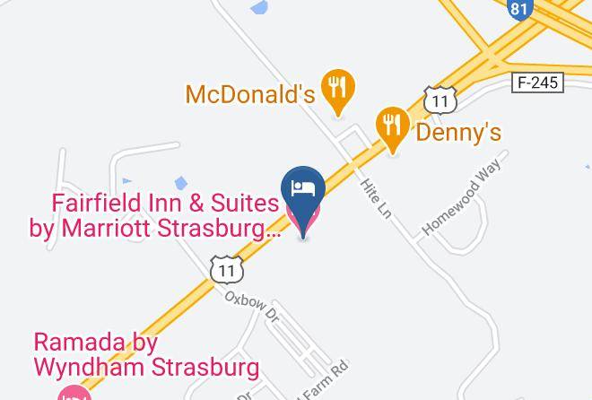 Shenandoah - Fairfield Inn & Suites By Marriott Strasburg Shenandoah Valley Maps