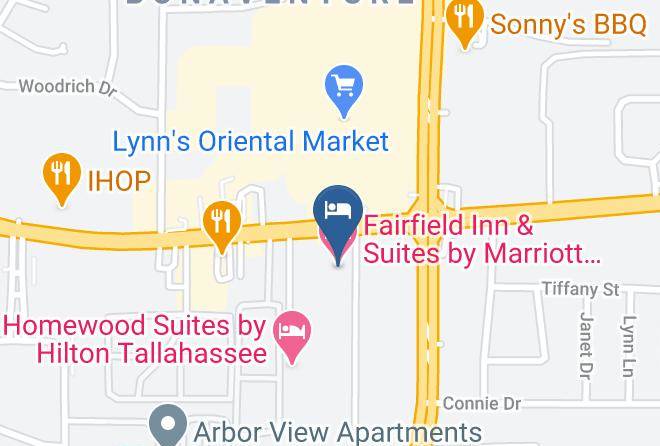 Leon - Fairfield Inn & Suites By Marriott Tallahassee Central Maps