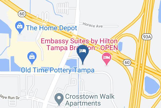 Hillsborough - Fairfield Inn & Suites By Marriott Tampa Brandon Maps