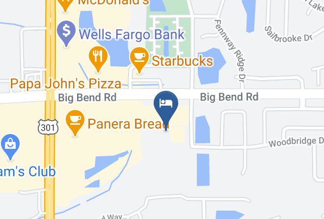 Hillsborough - Fairfield Inn & Suites By Marriott Tampa Riverview Maps