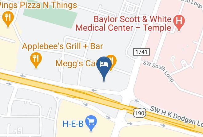 Bell - Fairfield Inn & Suites By Marriott Temple Belton Maps