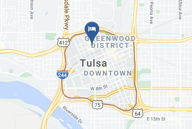 Tulsa - Fairfield Inn & Suites By Marriott Tulsa Downtown Maps
