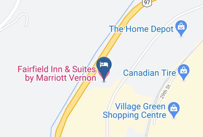North Okanagan - Fairfield Inn & Suites By Marriott Vernon Maps