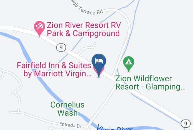 Washington - Fairfield Inn & Suites By Marriott Virgin Zion National Park Maps