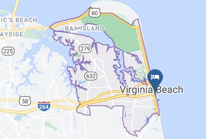 Virginia Beach City - Fairfield Inn & Suites By Marriott Virginia Beach Oceanfront Maps