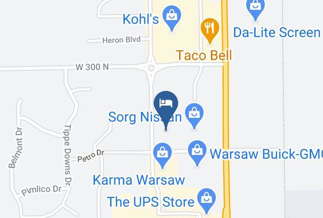 Fairfield Inn & Suites By Marriott Warsaw Map