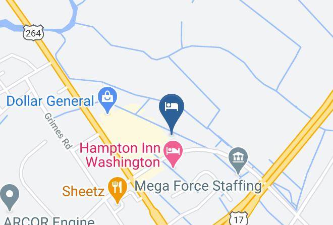Beaufort - Fairfield Inn & Suites By Marriott Washington Maps