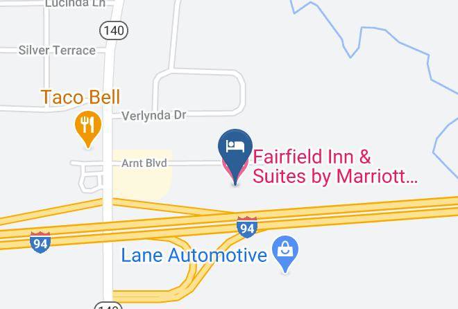 Berrien County - Fairfield Inn & Suites By Marriott Watervliet St Joseph Maps