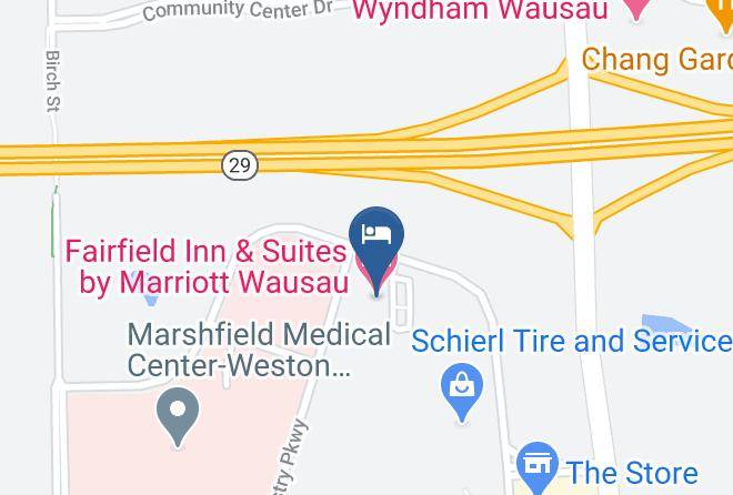 Marathon - Fairfield Inn & Suites By Marriott Wausau Maps