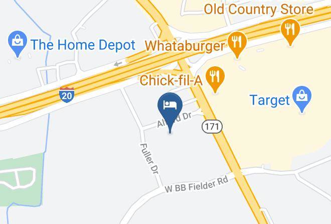 Fairfield Inn & Suites By Marriott Weatherford Map