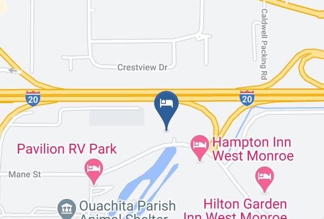 Ouachita Par - Fairfield Inn & Suites By Marriott West Monroe Maps
