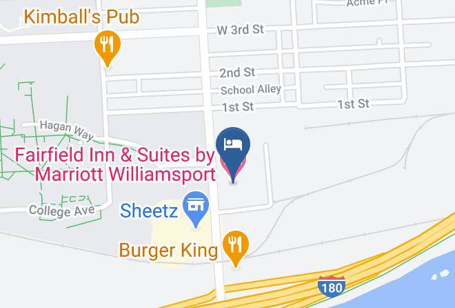 Lycoming - Fairfield Inn & Suites By Marriott Williamsport Maps