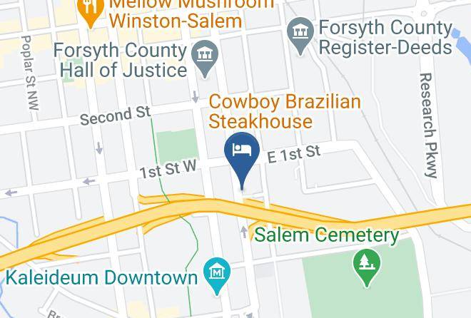 Forsyth - Fairfield Inn & Suites By Marriott Winston Salem Downtown Maps