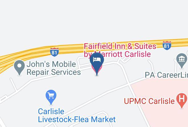 Cumberland - Fairfield Inn & Suites By Marriott Carlisle Maps