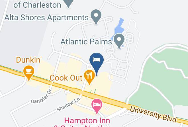 Charleston - Fairfield Inn & Suites By Marriott Charleston North University Area Maps