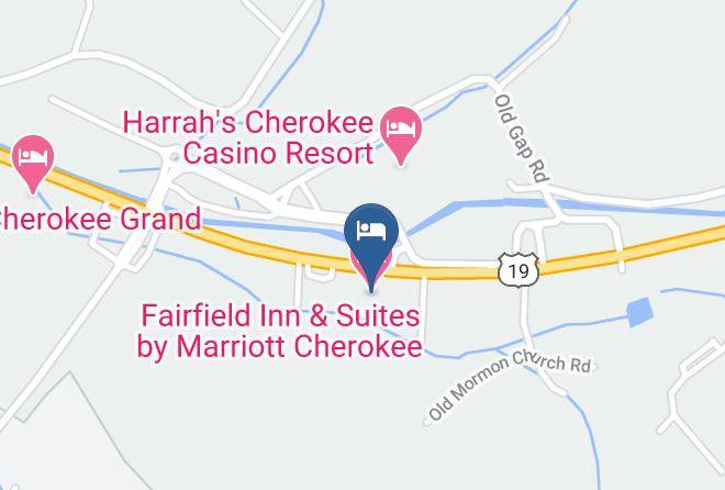 Jackson - Fairfield Inn & Suites By Marriott Cherokee Maps