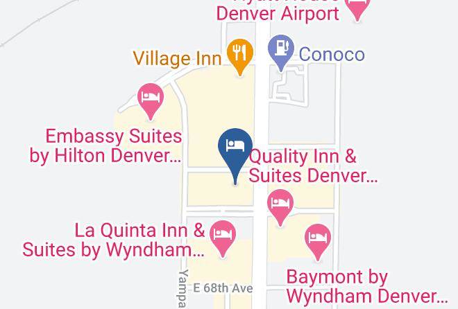 Denver - Courtyard Denver Airport Maps