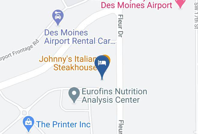 Fairfield Inn & Suites By Marriott Des Moines Airport Map