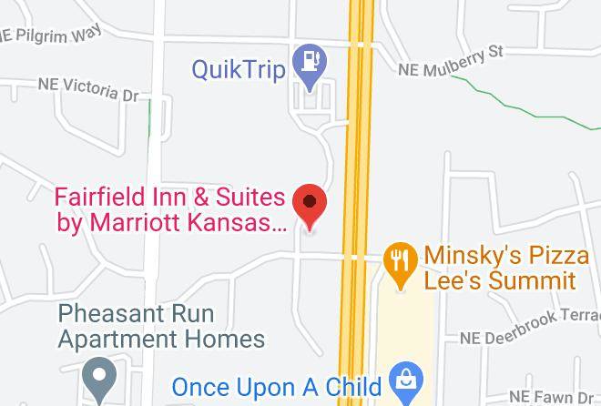 Fairfield Inn & Suites By Marriott Kansas City Lee's Summit Map