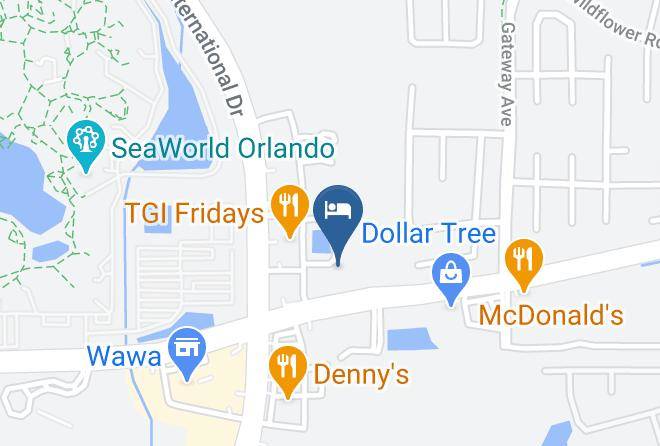 Orange - Fairfield Inn & Suites By Marriott Orlando At Seaworld Maps