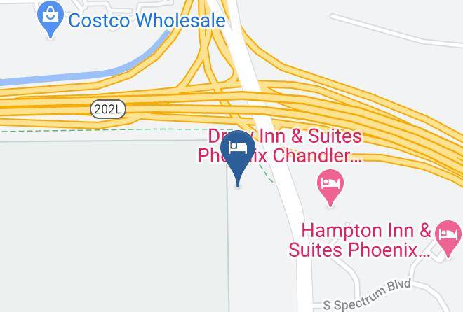 Maricopa - Courtyard By Marriott Phoenix Chandler Fashion Center Maps