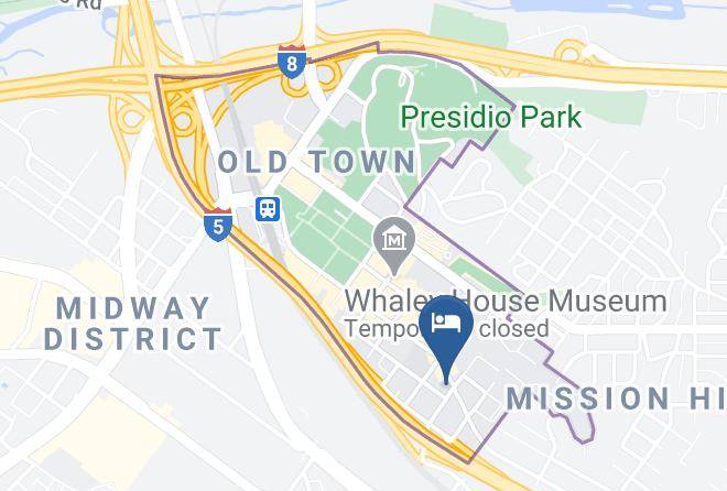 San Diego - Fairfield Inn & Suites By Marriott San Diego Old Town Maps