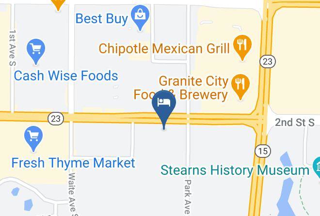 Stearns - Fairfield Inn & Suites By Marriott St Cloud Maps