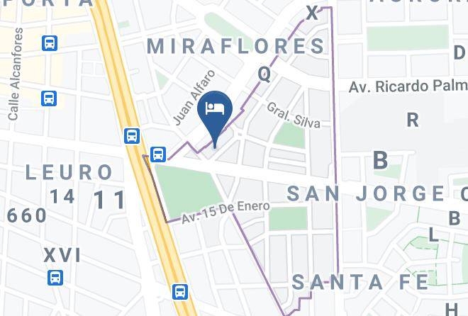 Miraflores - Fairfield Lima Miraflores Maps