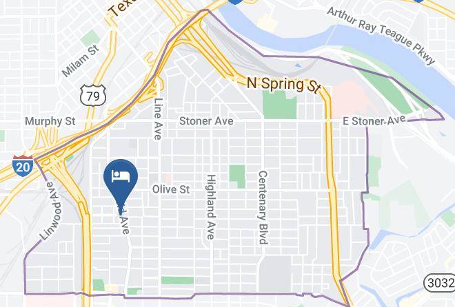 Caddo Par - Fairfield Manor Bed And Breakfast Maps