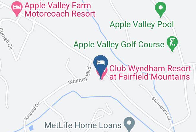 Rutherford - Fairfield Mountain Resort Maps