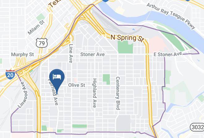 Caddo Par - Fairfield Place Bed And Breakfast Maps