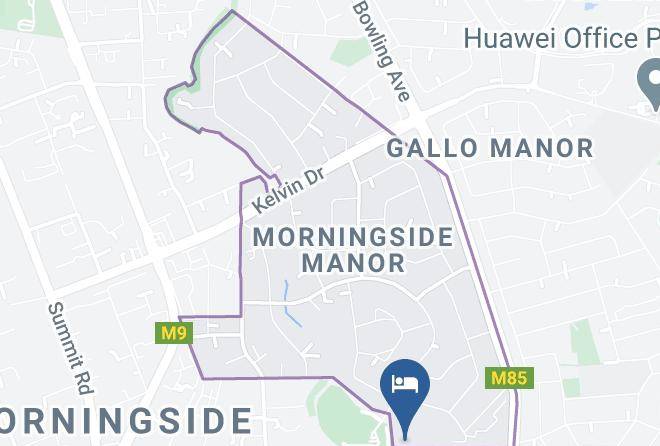 City Of Johannesburg - Fairlawns Boutique Hotel & Spa Maps