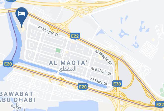 Hotel Fairmont Bab Al Bahr Abu Dhabi Map