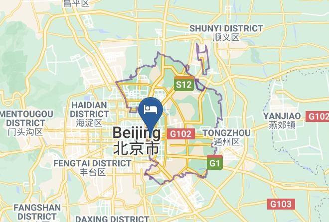 Chaoyang District - Fairmont Beijing Hotel Maps