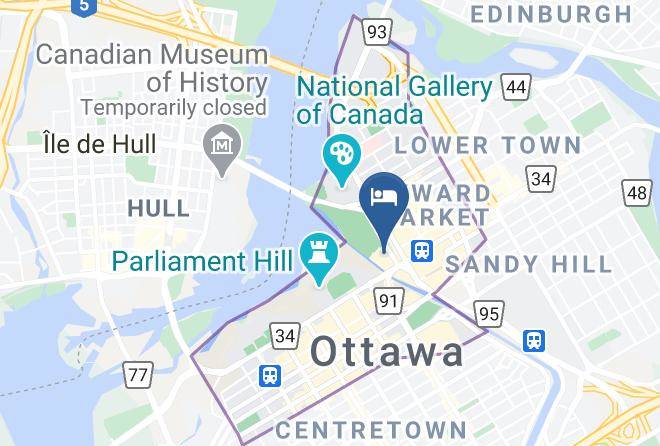 Ottawa - Fairmont Chateau Laurier Maps