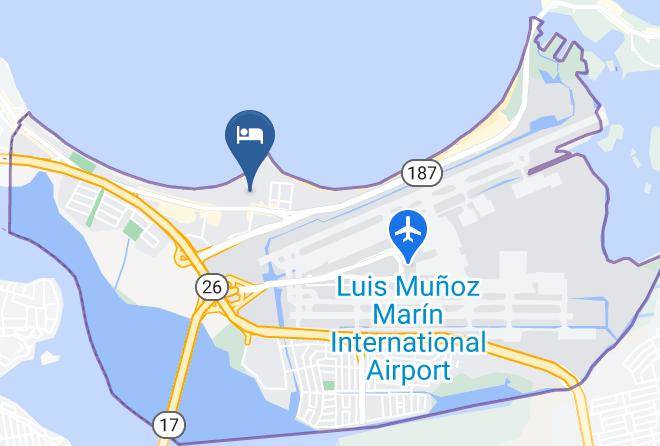 Carolina - Fairmont El San Juan Hotel Maps