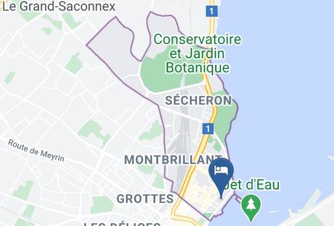 Fairmont Grand Hotel Geneva Map