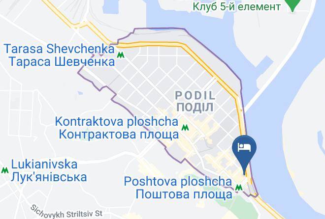 Fairmont Grand Hotel Kyiv Map